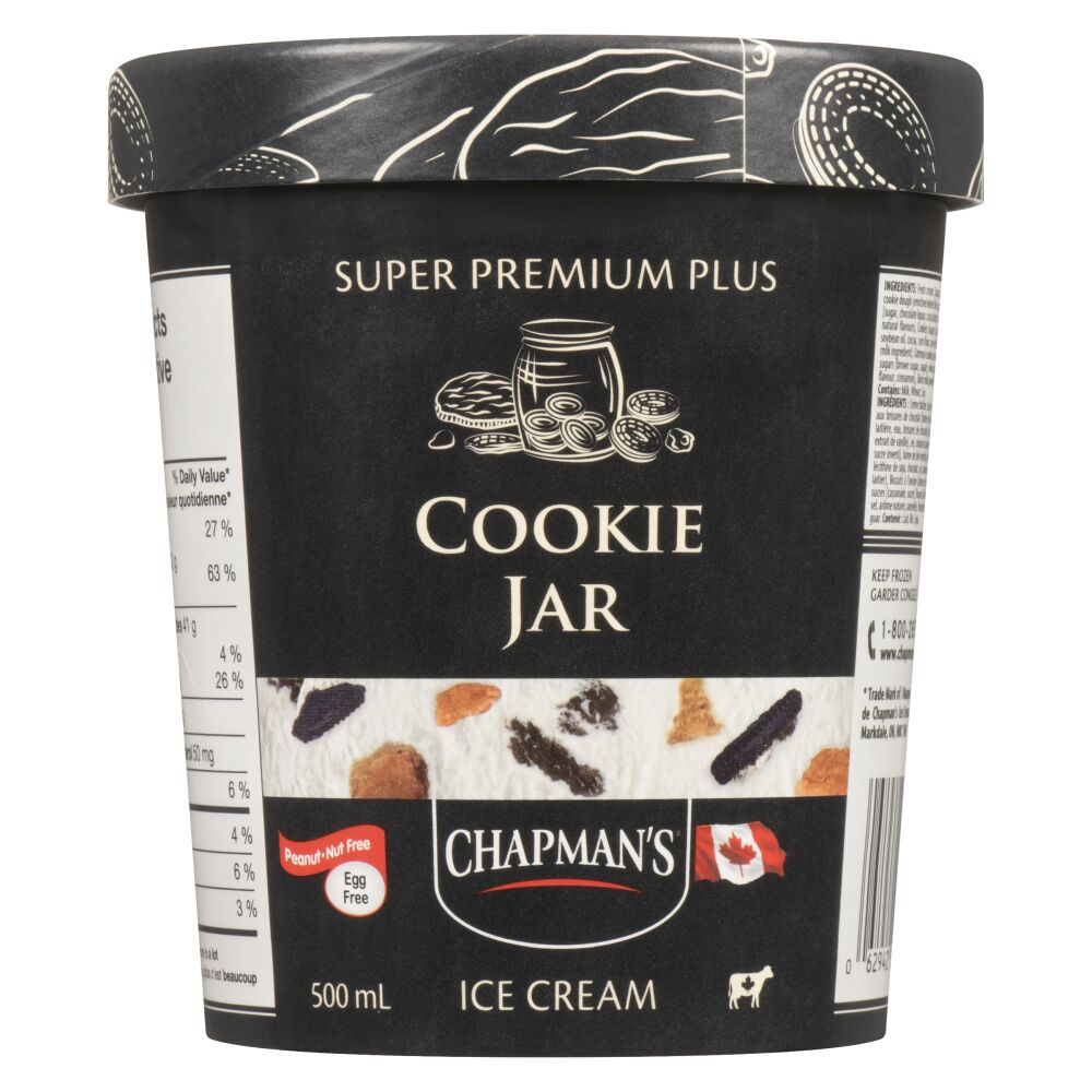 Chapman's Cookie Jar Super Premium Plus Ice Cream 500ml