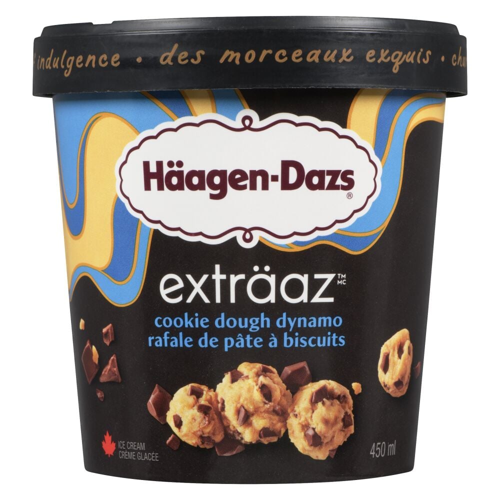 Häagen-Dazs Cookie Dough Dynamo Ice Cream 450ml