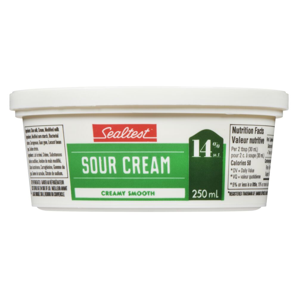 Sealtest By Natrel Sour Cream 14% M.F. 250ml