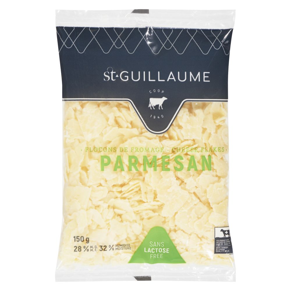 St-Guillaume Lactose Free Parmesan Flakes 150g