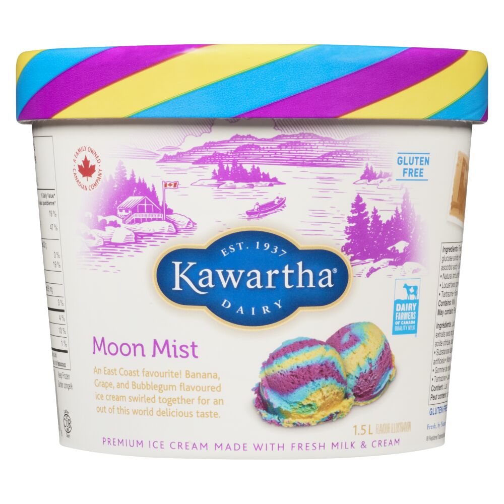 Kawartha Dairy Moon Mist Ice Cream 1.5L | Canadian Goodness