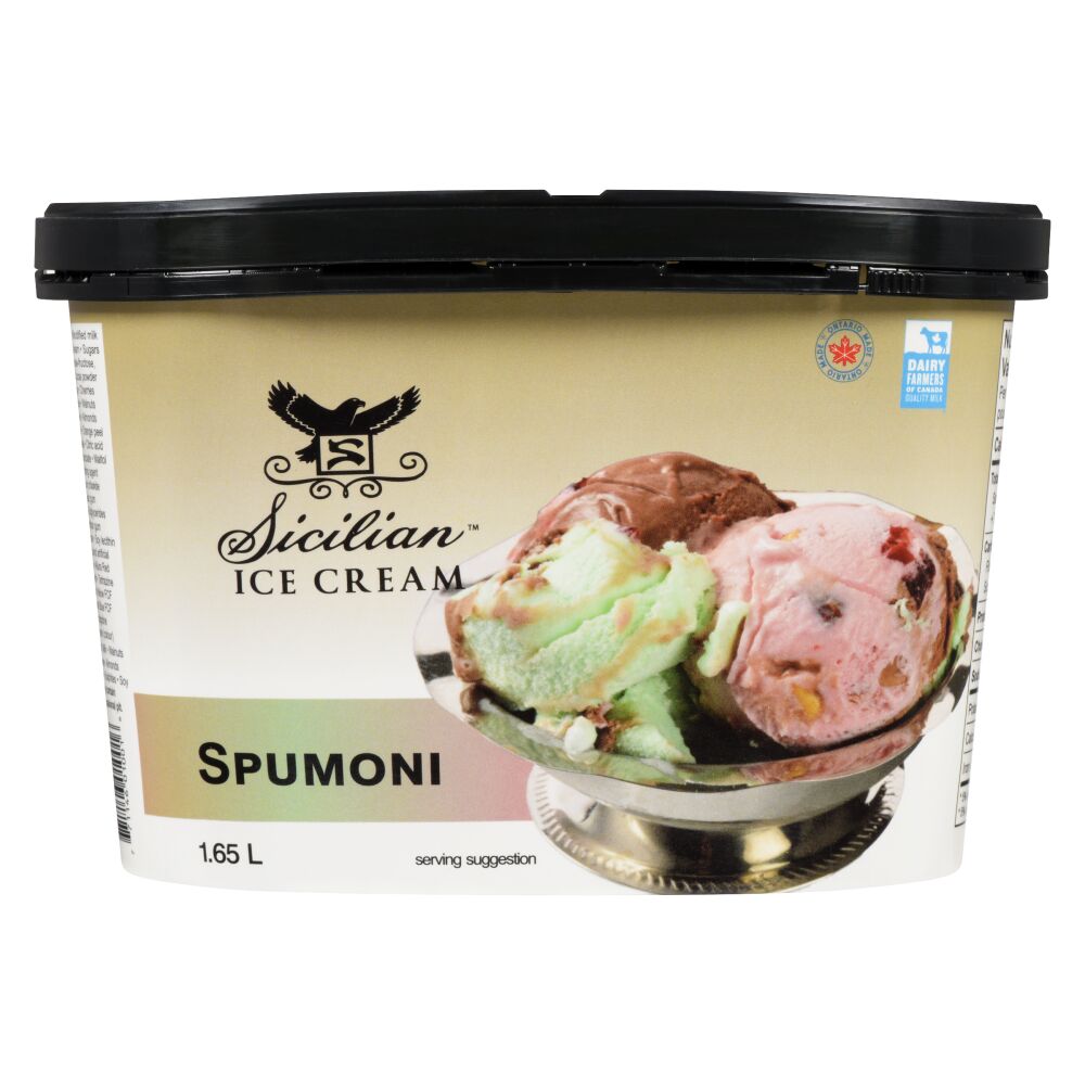 Sicilian Ice Cream Spumoni Ice Cream 1.65L