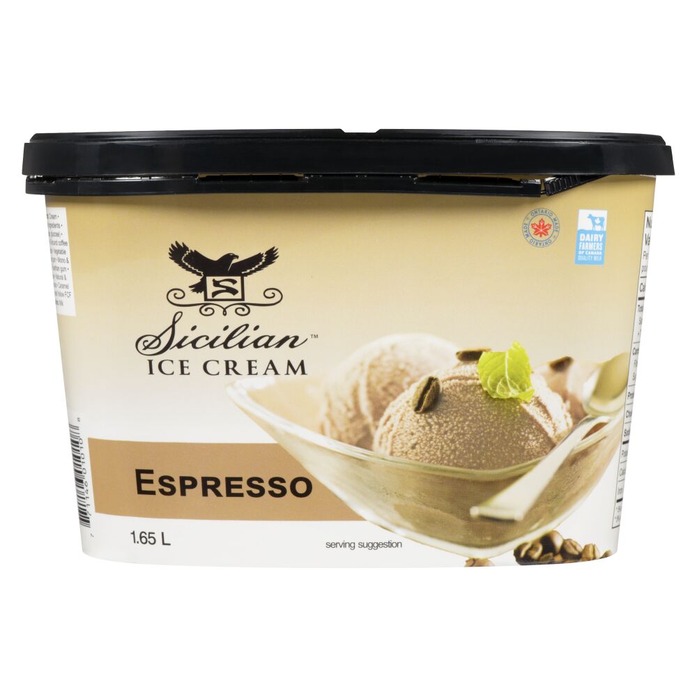 Sicilian Ice Cream Espresso Ice Cream 1.65L