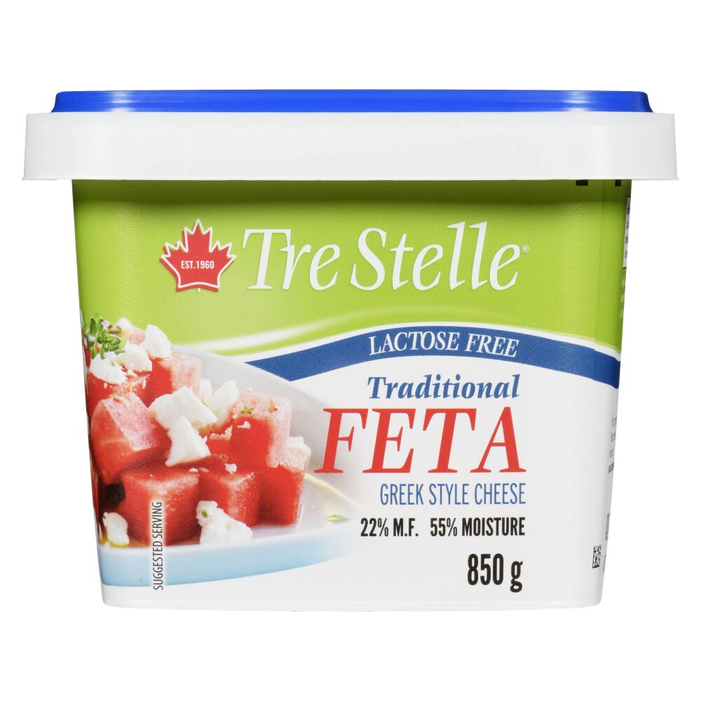 Tre Stelle Lactose Free Traditional Feta 850g