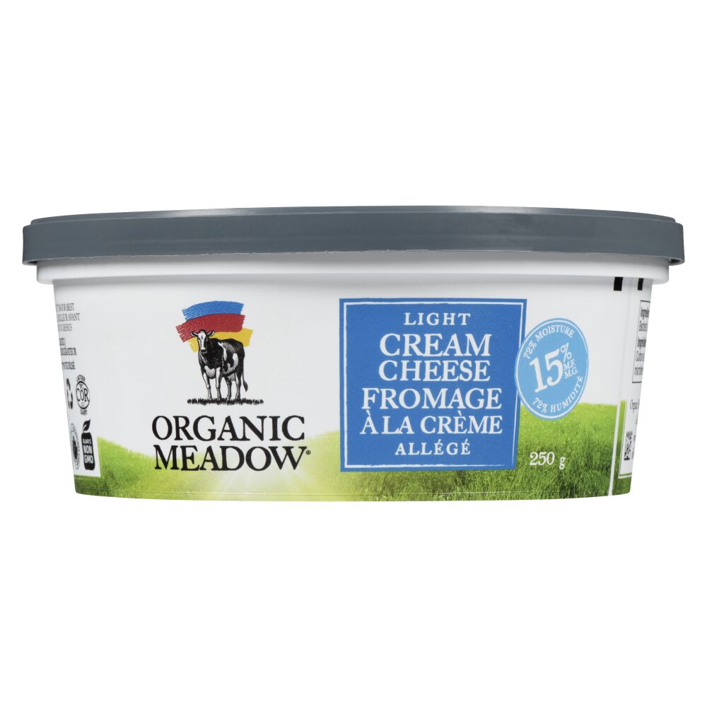 Organic Meadow Organic Light Cream Cheese 14% M.F. 250g