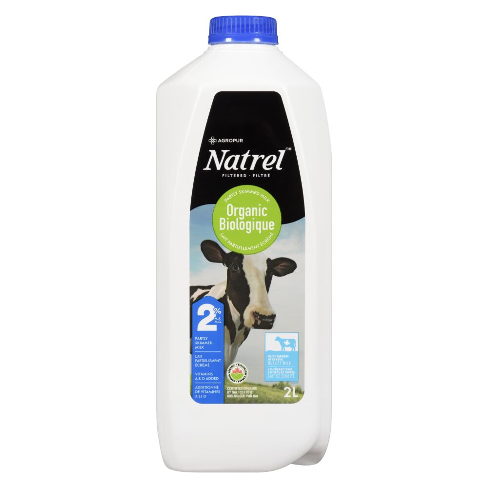 Natrel Organic Partly Skimmed Milk 2% M.F. 2L