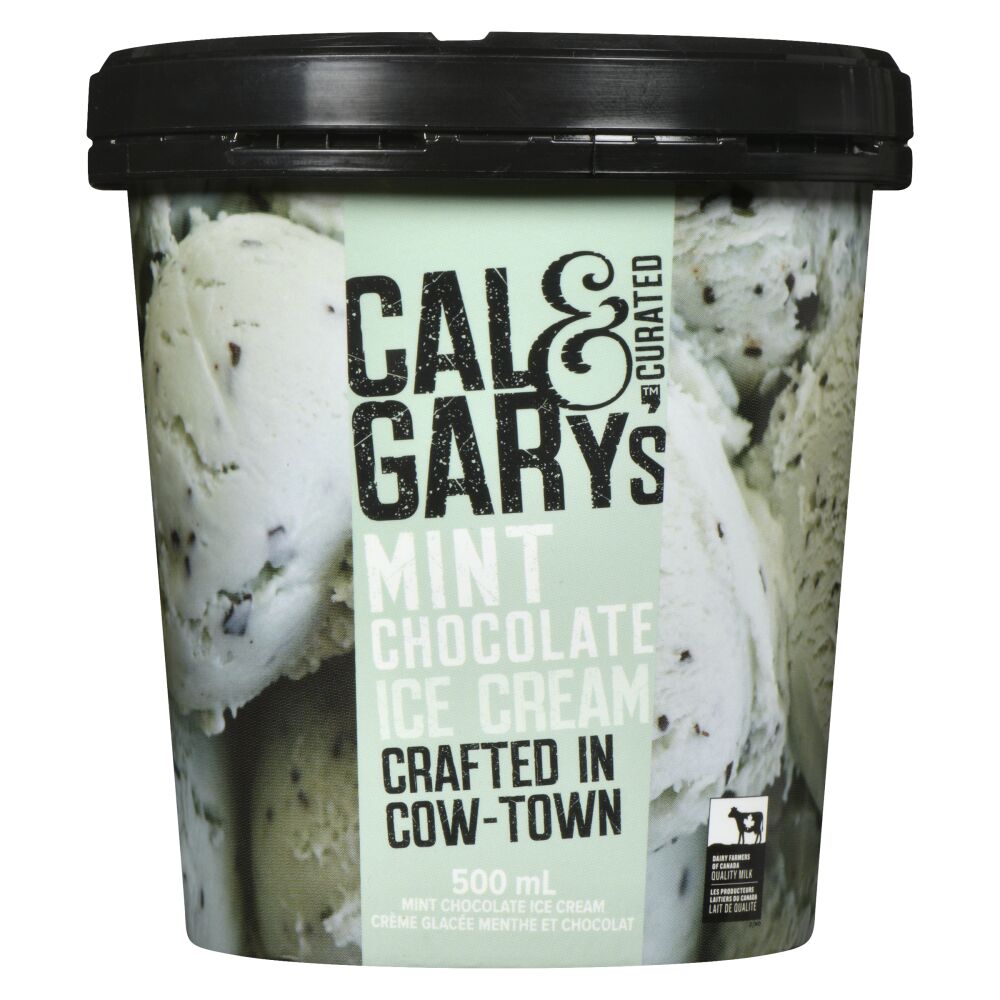 Cal & Gary's Mint Chocolate Ice Cream 500ml