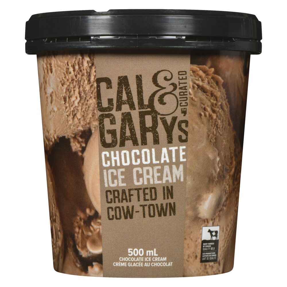 Cal & Gary's Chocolate Ice Cream 500ml