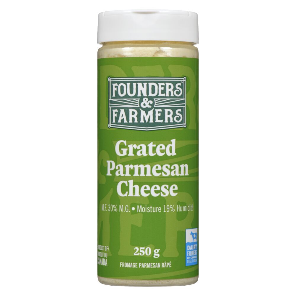 Founders & Farmers Grated Parmesan 250g