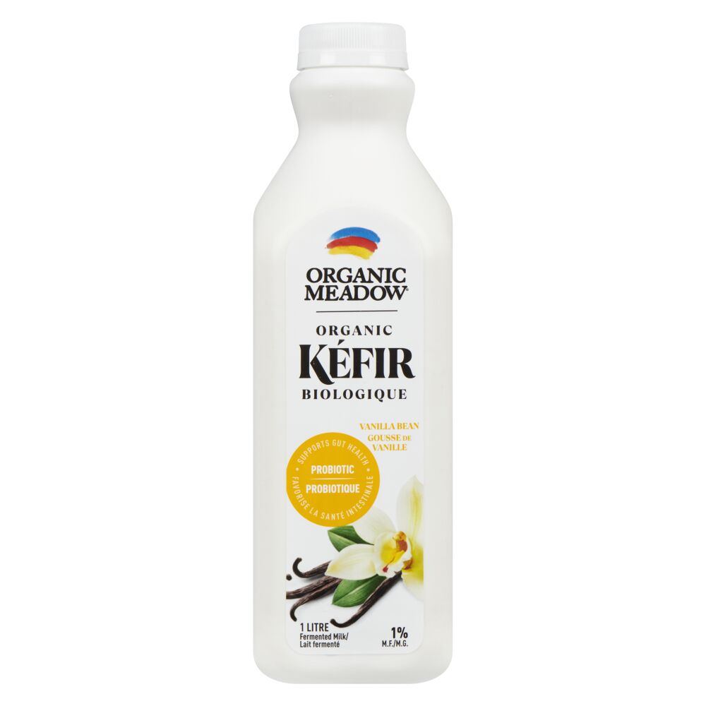 Organic Meadow Organic Vanilla Kéfir 1% M.F. 1L