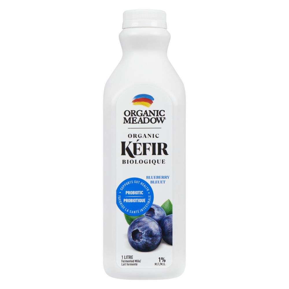 Organic Meadow Organic Blueberry Kéfir 1% M.F. 1L