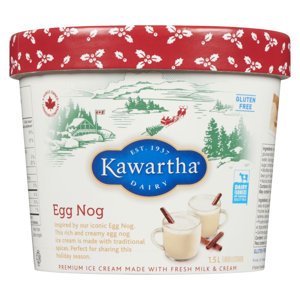 Kawartha Dairy Egg Nog Ice Cream 1.5L