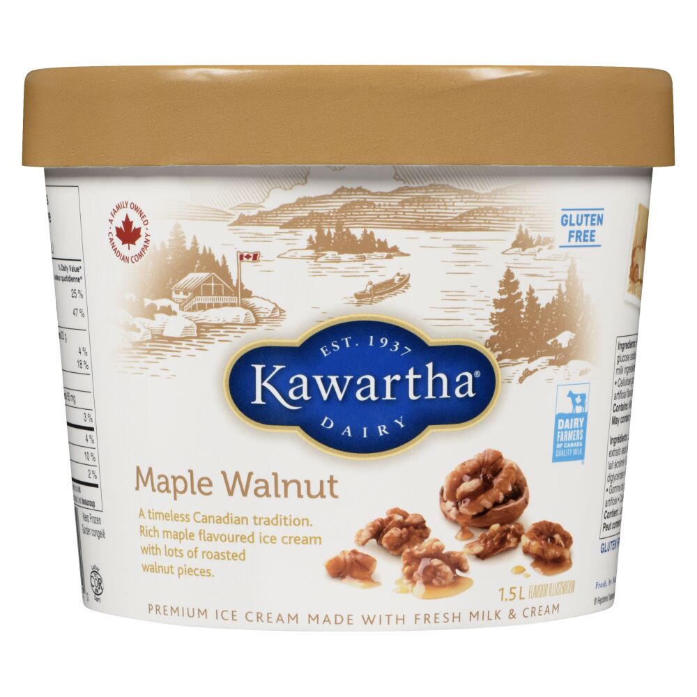 Kawartha Dairy Maple Walnut Ice Cream 1.5L
