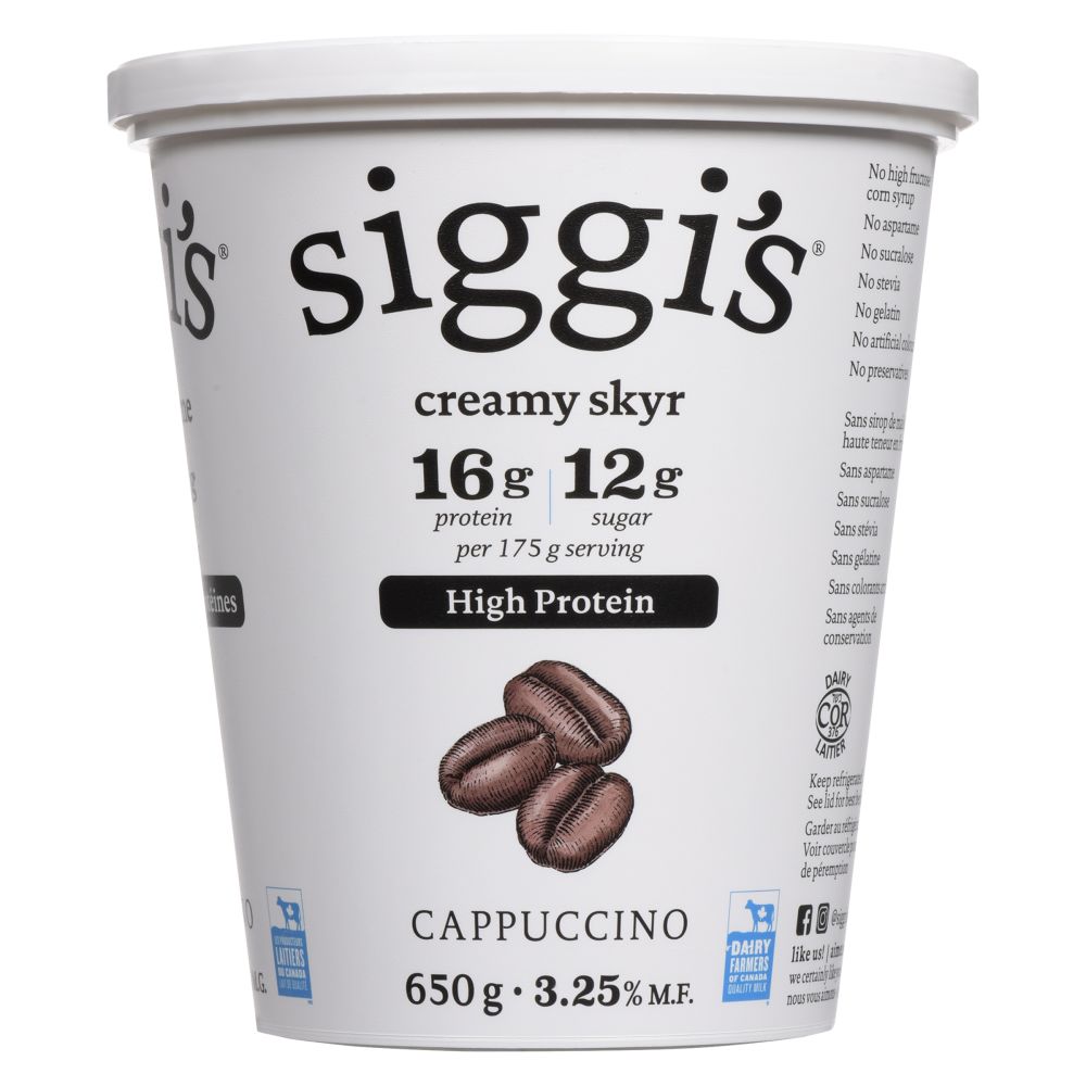 Siggi's Cappuccino Creamy Skyr 3.25% M.F. 650g