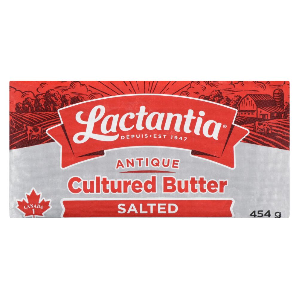 Lactantia Antique Cultured Salted Butter 454g