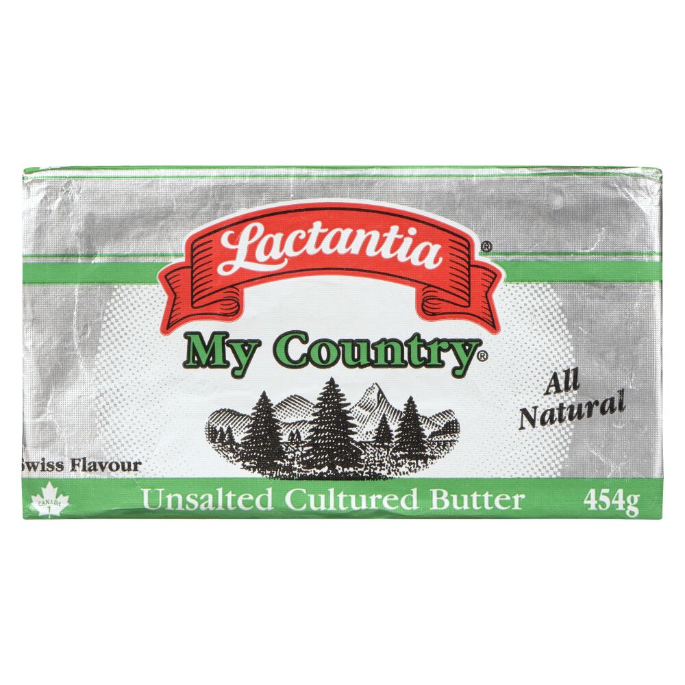 Lactantia Unsalted Cultured Butter 454g