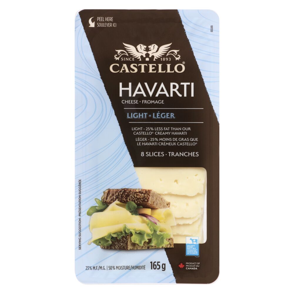Castello Sliced Light Havarti 165g