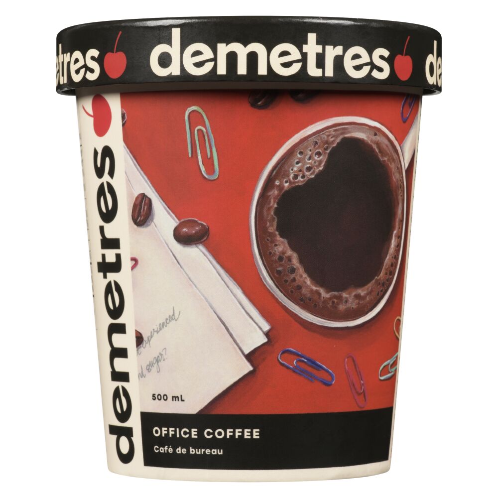 Demetres Office Coffee Ice Cream 500mL