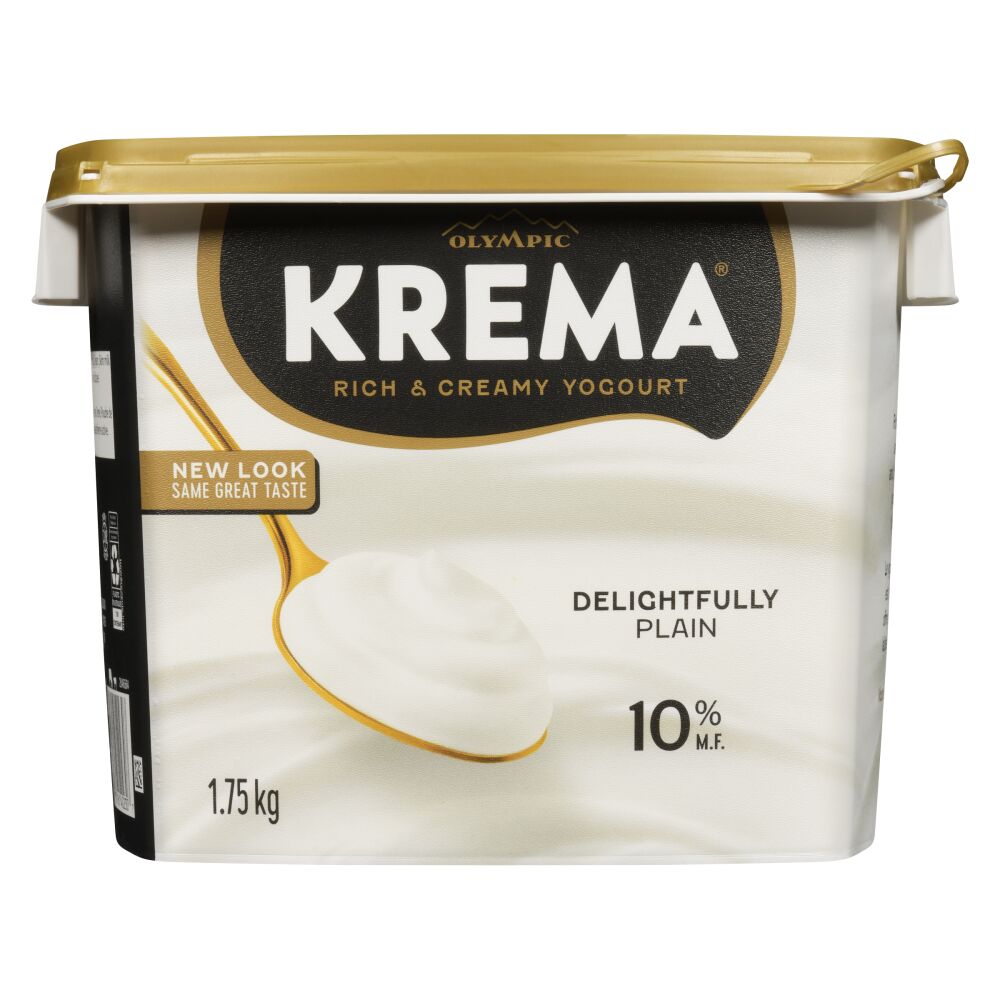 Olympic Krema Plain Balkan Style Yogurt 10% M.F. 1.75kg