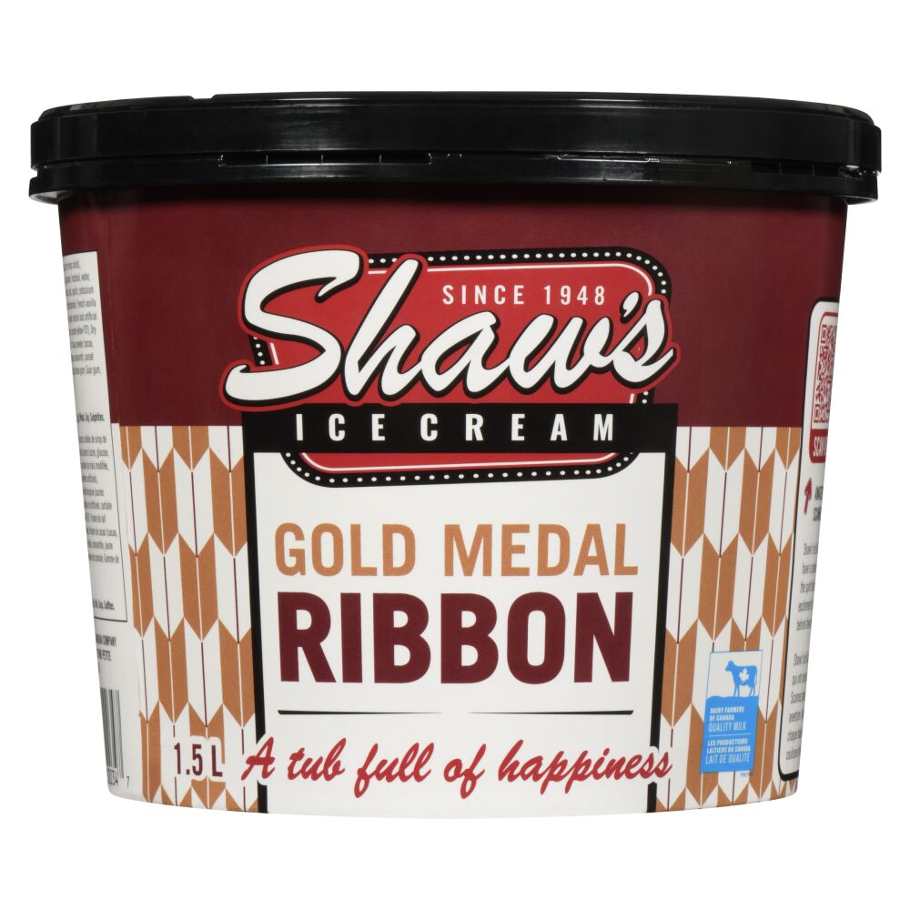 Shaw's Ice Cream Gold Medal Ribbon Ice Cream 1.5L
