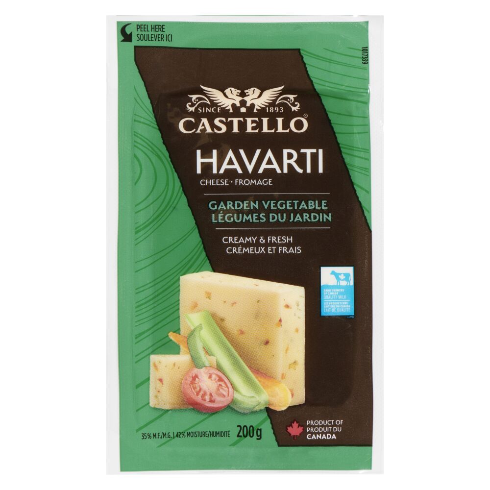 Castello Garden Vegetable Havarti 200g