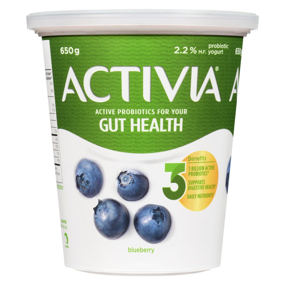 Activia Blueberry Probiotic Yogurt 650g