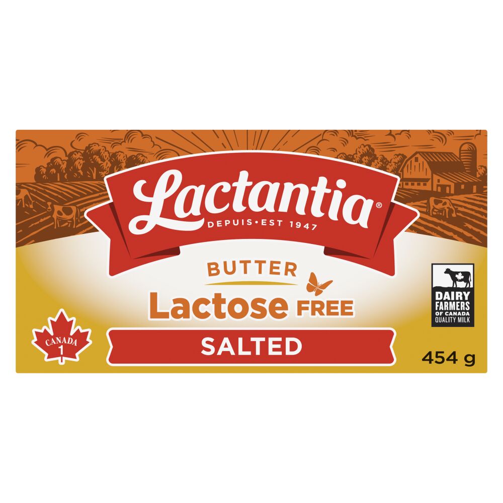 Lactantia Lactose Free Salted Butter 454g