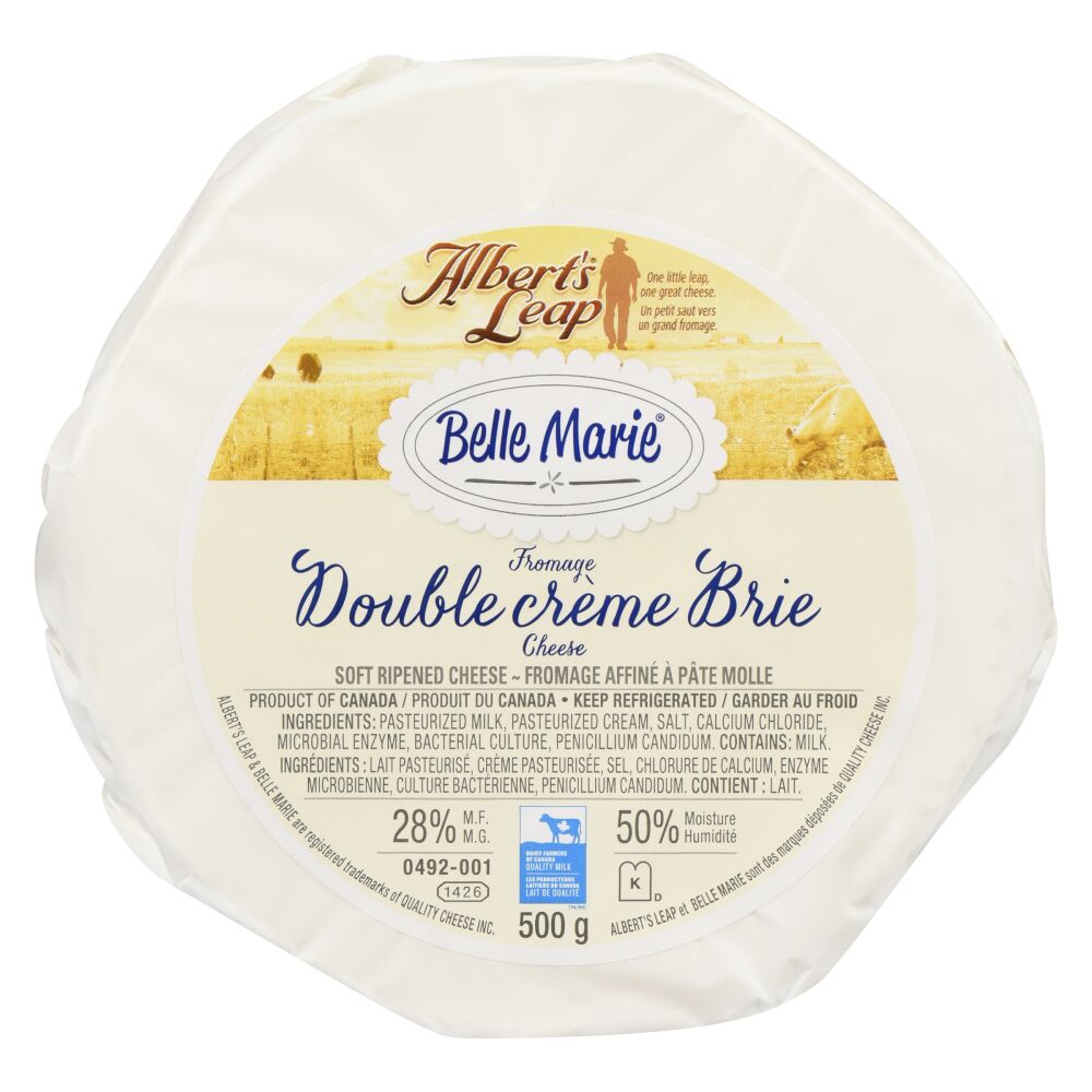 Albert's Leap Belle Marie Double Crème Brie 500g