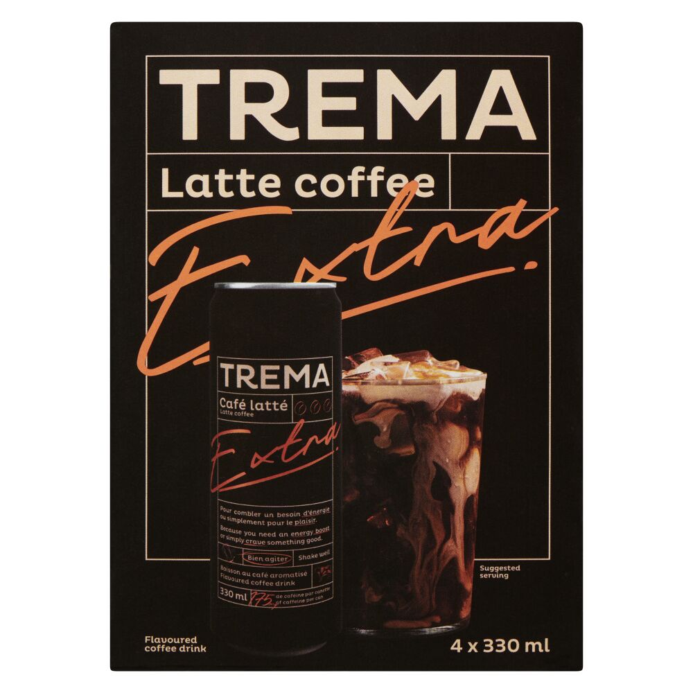 Trema Latte Coffee Extra 4x330ml