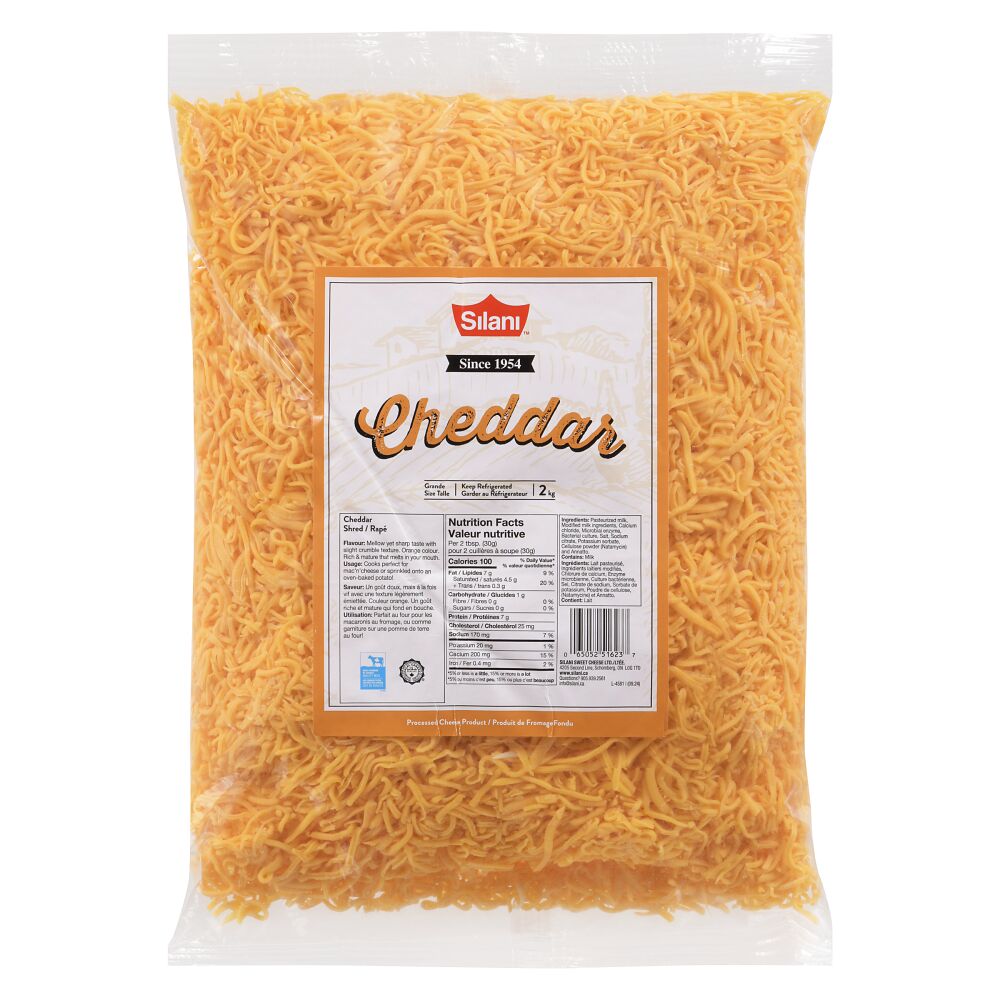Silani Shedded Cheddar 2kg