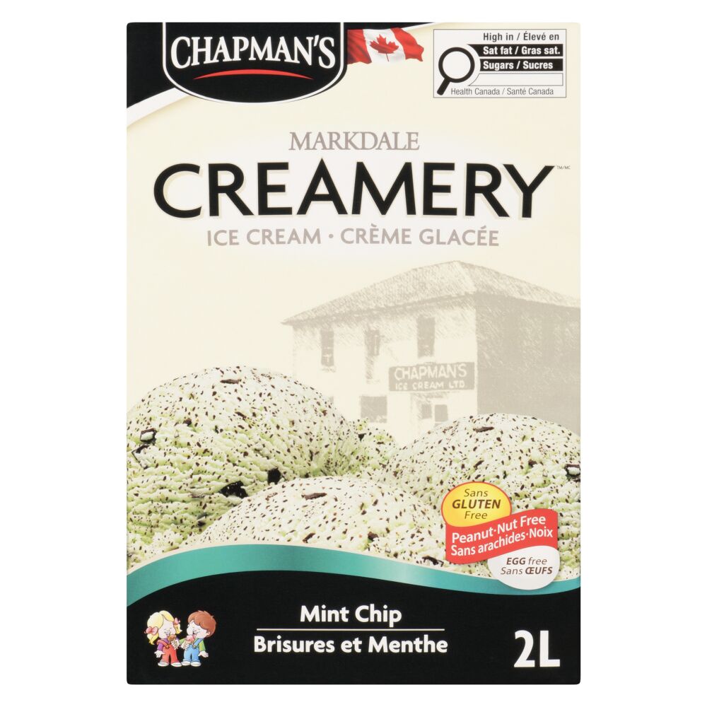 Chapman's Markdale Creamery Mint Chip Ice Cream 2L