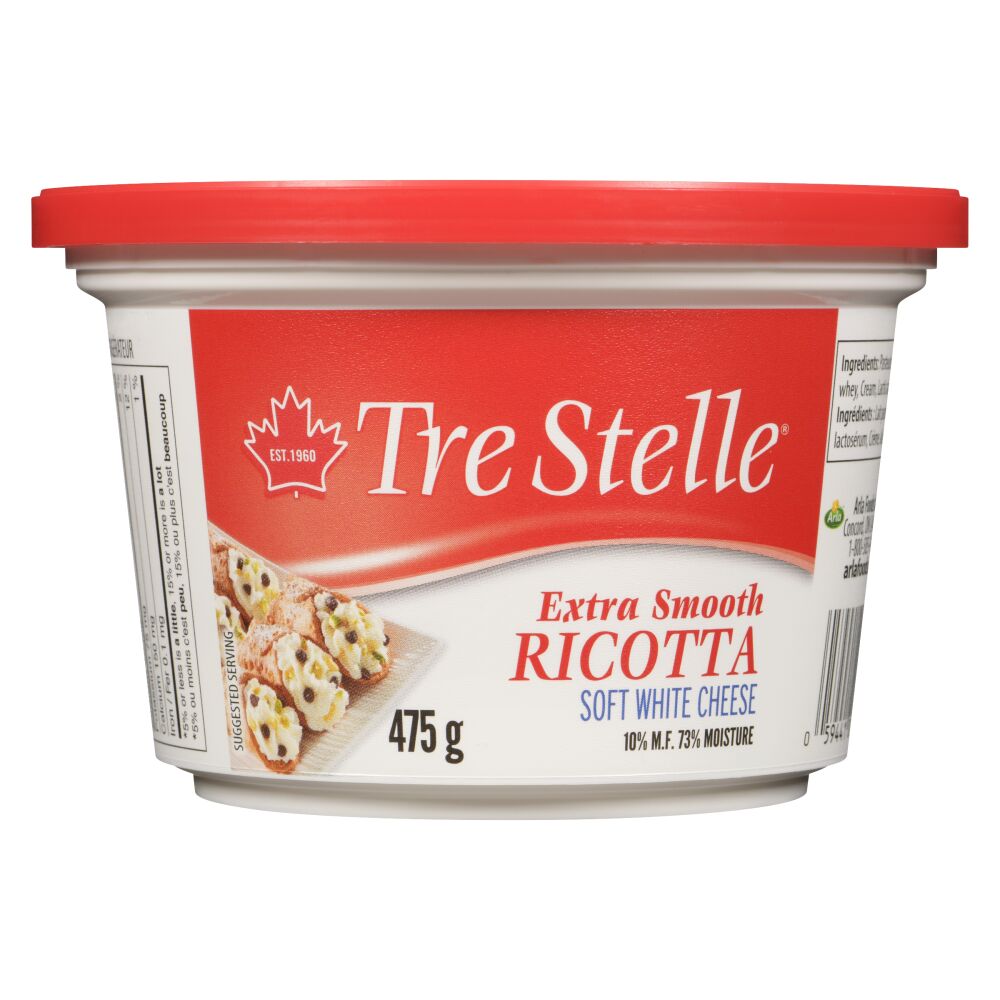 Tre Stelle Extra Smooth Ricotta  475g