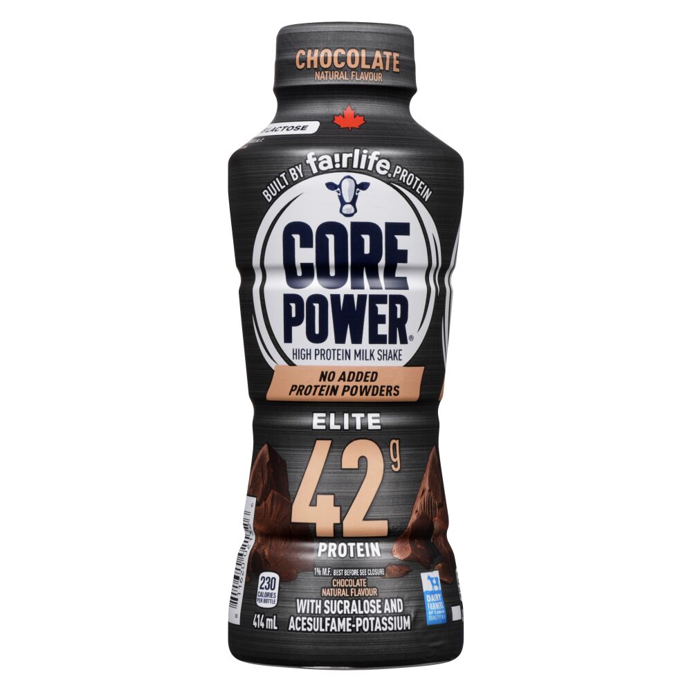 Core Power Elite Chocolate Milkshake 1% M.F. 414ml