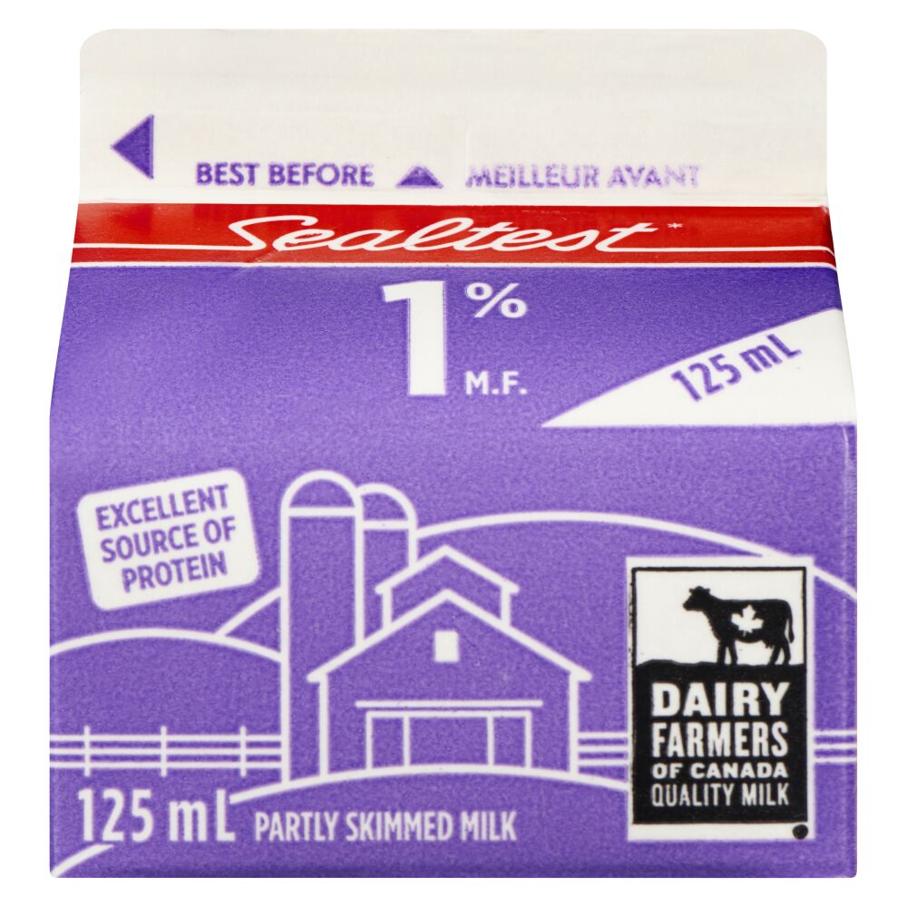 Sealtest Partly Skimmed Milk 1% M.F. 125ml