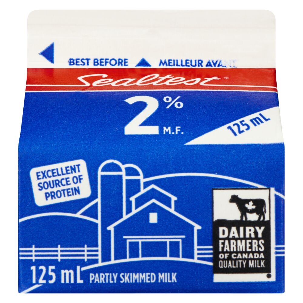Sealtest Partly Skimmed Milk 2% M.F. 125ml