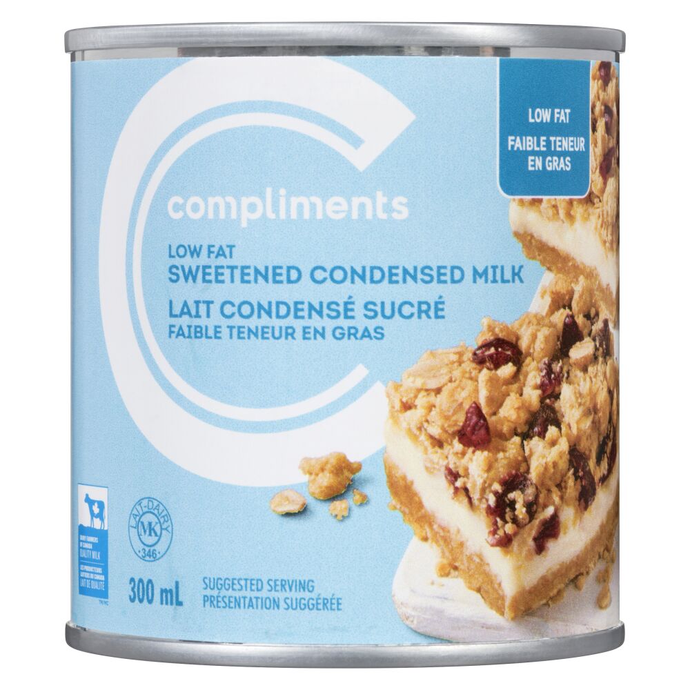 Compliments Low Fat Sweetened Condensed Milk 300ml
