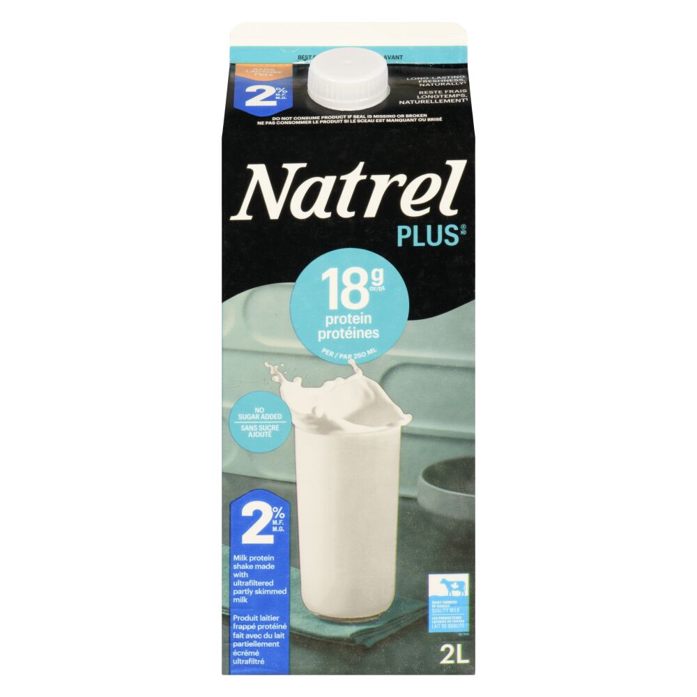 Natrel Plus Lactose Free Milk Protein Shake 2% M.F. 2L