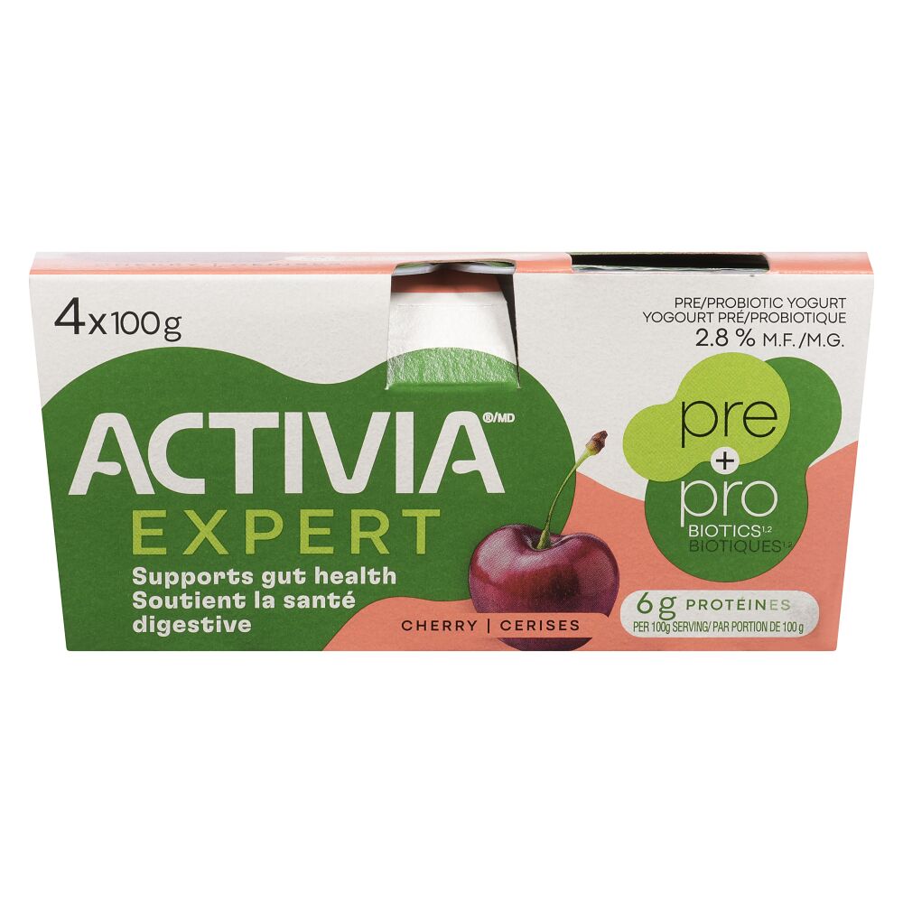 Activia Expert Cherry Yogurt 2.8% M.F. 4x100g