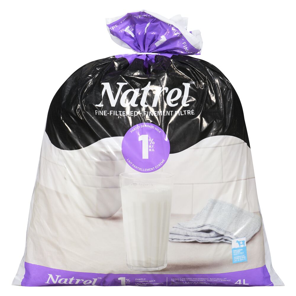 Natrel Fine-Filtered Partly Skimmed Milk 1% M.F. 4L