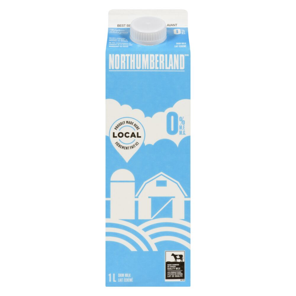Northumberland Skim Milk 0% M.F. 1L