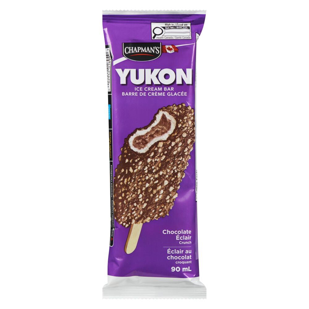 Chapman's Chocolate Éclair Crunch Yukon Ice Cream Bar 90ml