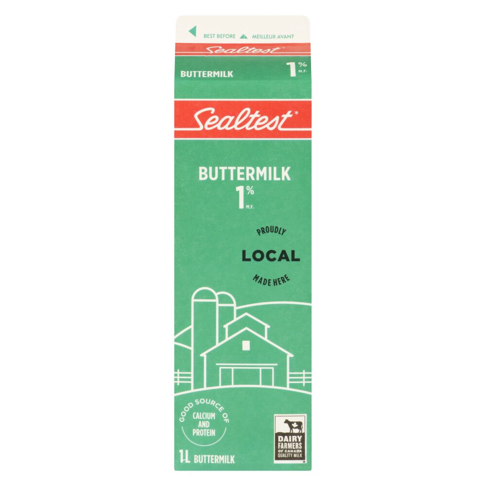 Sealtest Buttermilk 1% M.F. 1L