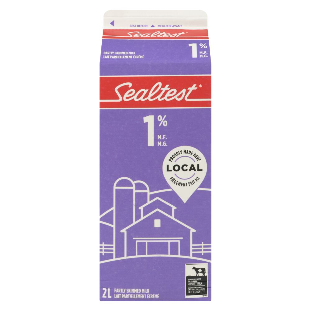 Sealtest Partly Skimmed Milk 1% M.F. 2L