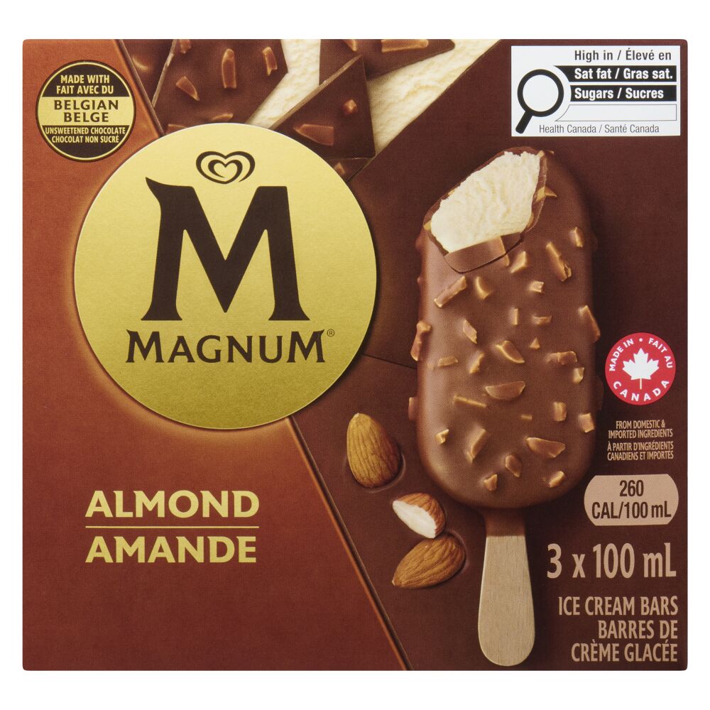 Magnum Almond Ice Cream Bars 3x100ml