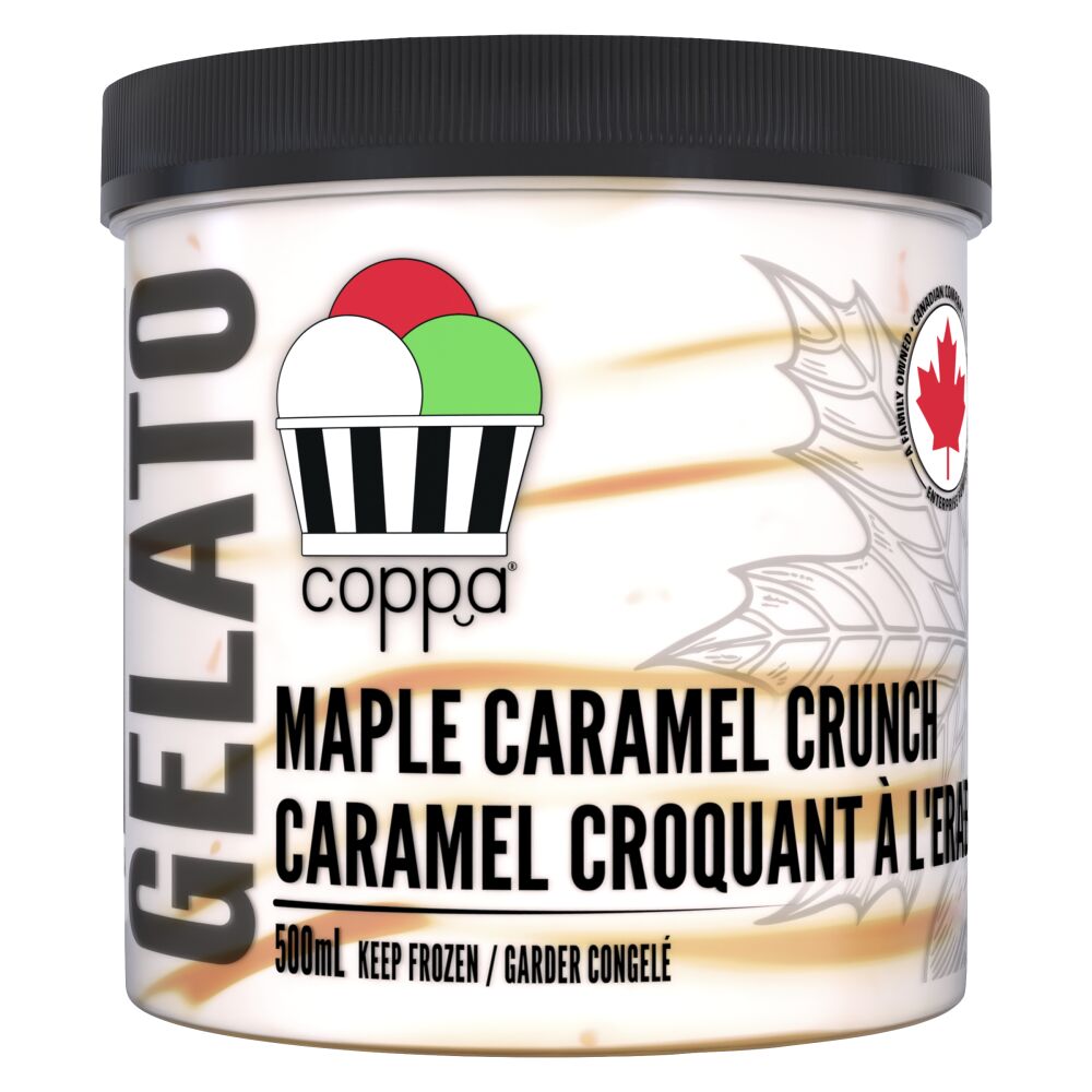 Coppa Maple Caramel Crunch Gelato 500ml