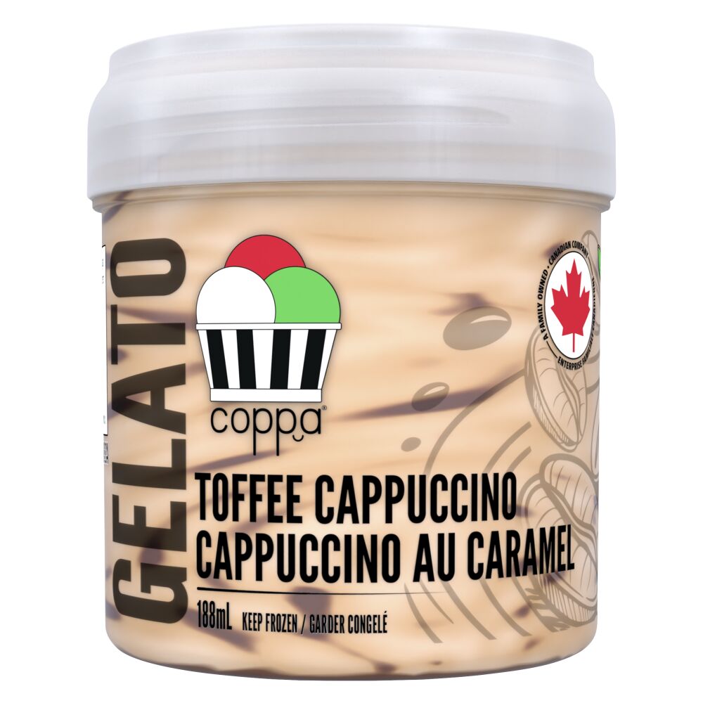 Coppa Toffee Cappuccino Crunch Gelato 188ml