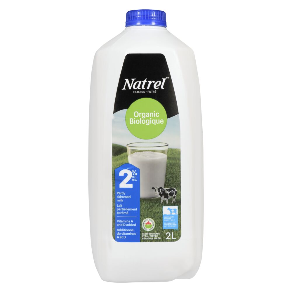 Natrel Organic Partly Skimmed Milk 2% M.F. 2L