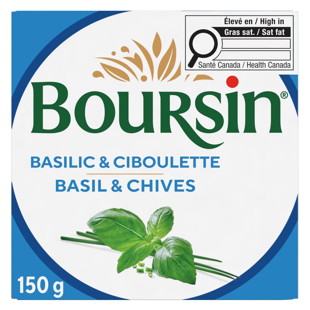 Boursin Basil & Chive Fresh Cheese 150g