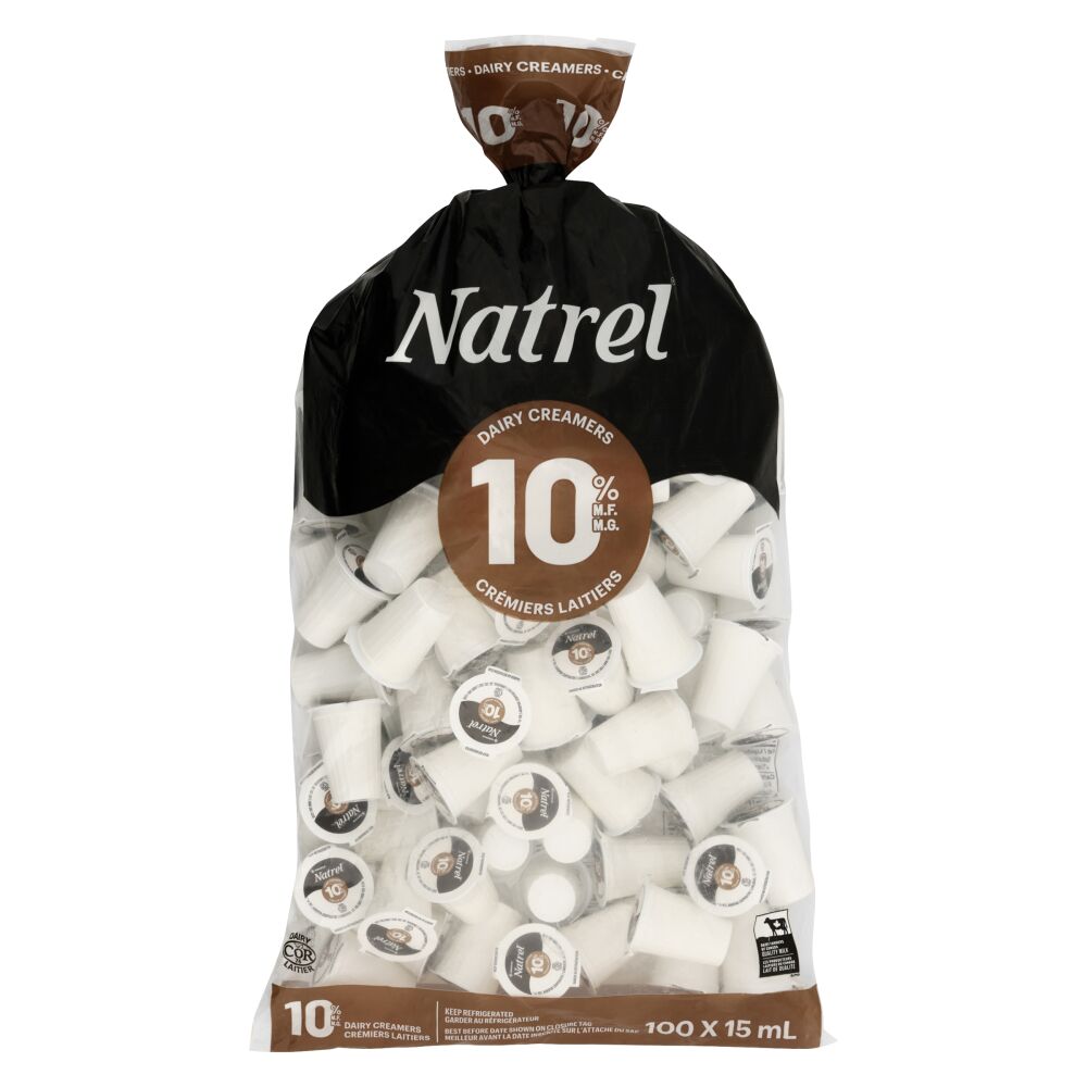 Natrel Dairy Creamers 10% M.F. 100x15ml