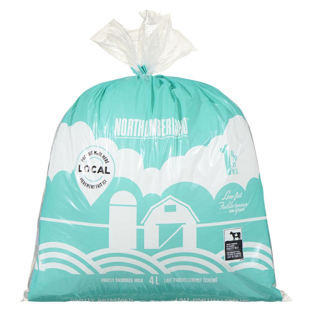 Northumberland Partly Skimmed Milk 1% M.F. 4L